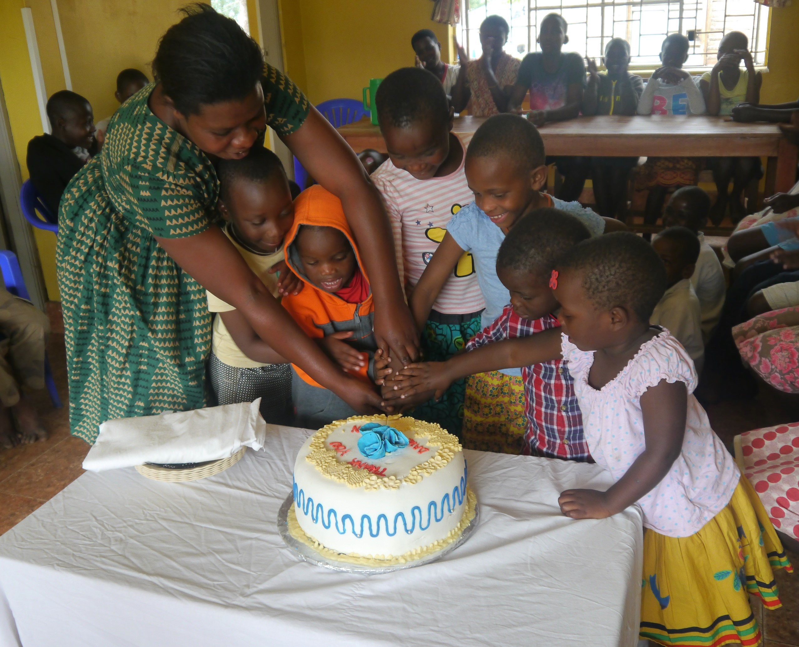 Cake at the Children's Village